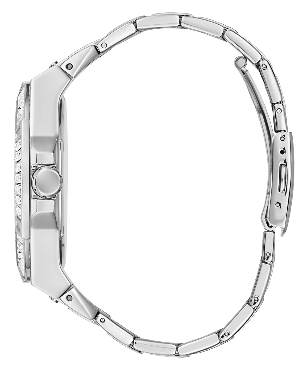 GUESS Mens Silver Tone Multi-function Watch - Image 2