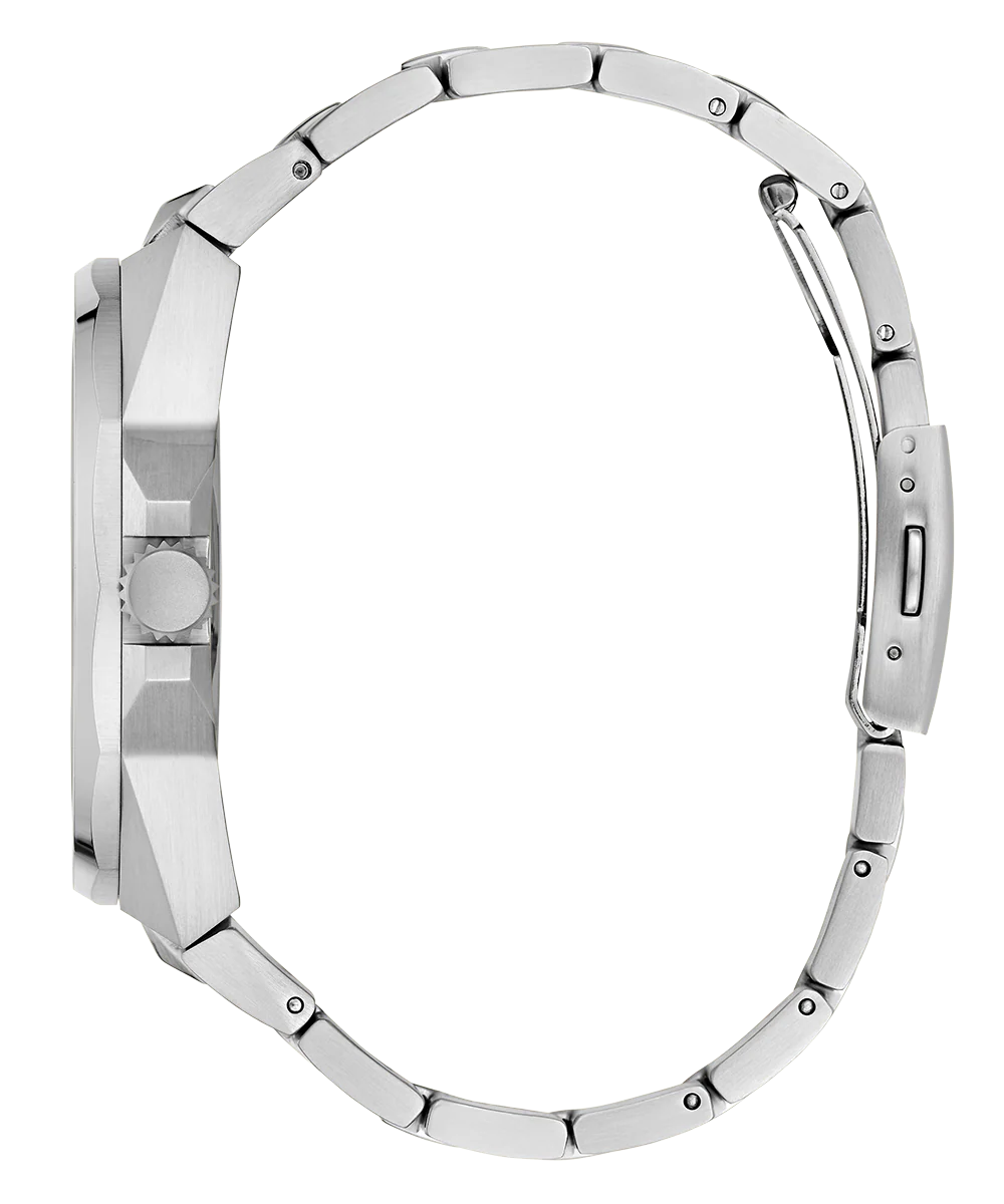 GUESS Mens Silver Tone Multi-function Watch - Image 8