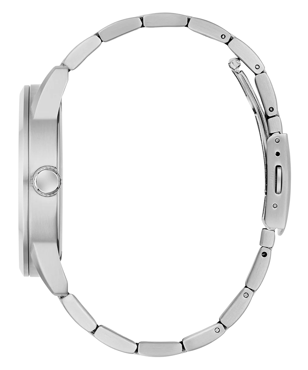 GUESS Mens Silver Tone Multi-function Watch - Image 8