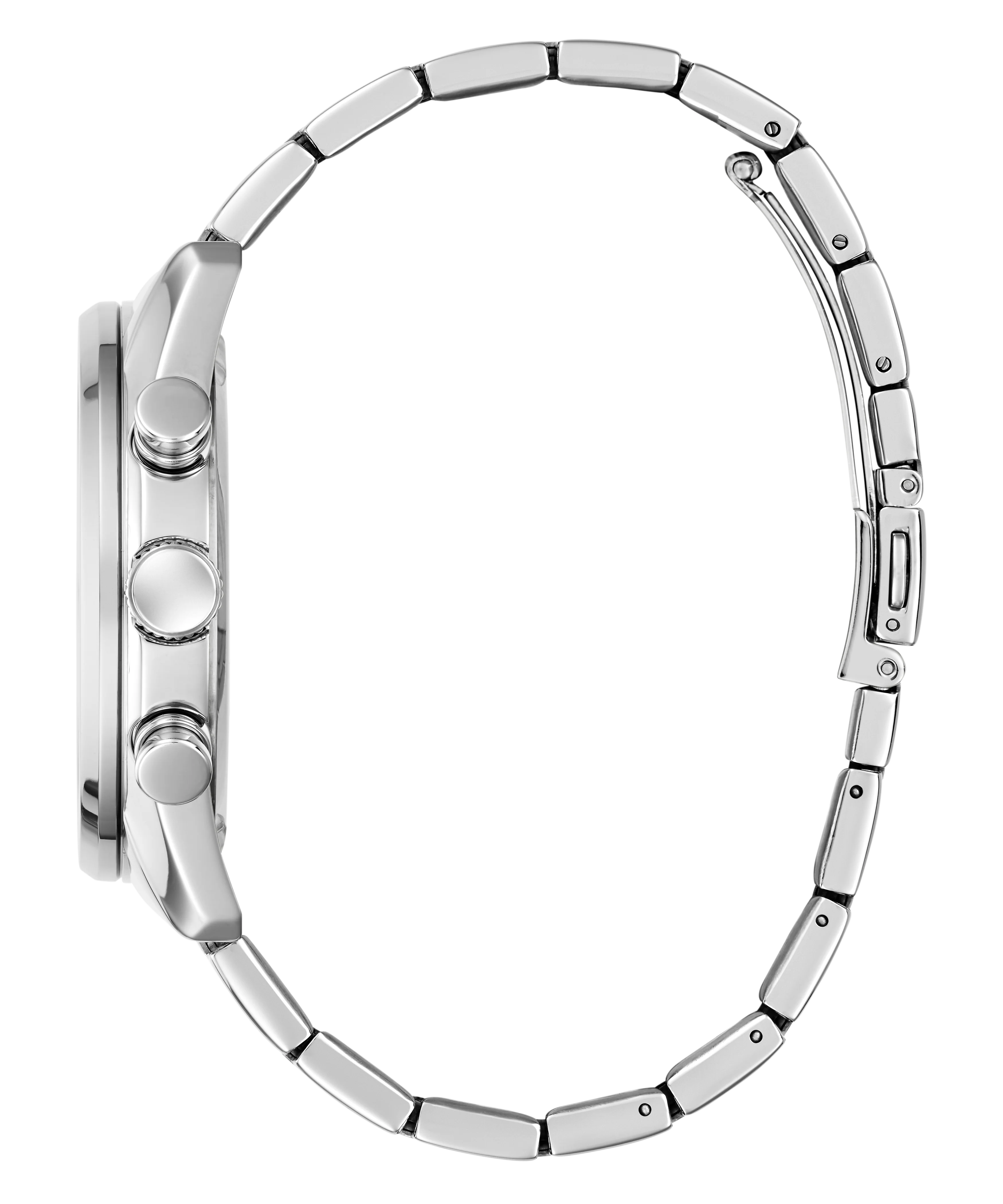GUESS Mens Silver Tone Multi-function Watch - Image 8