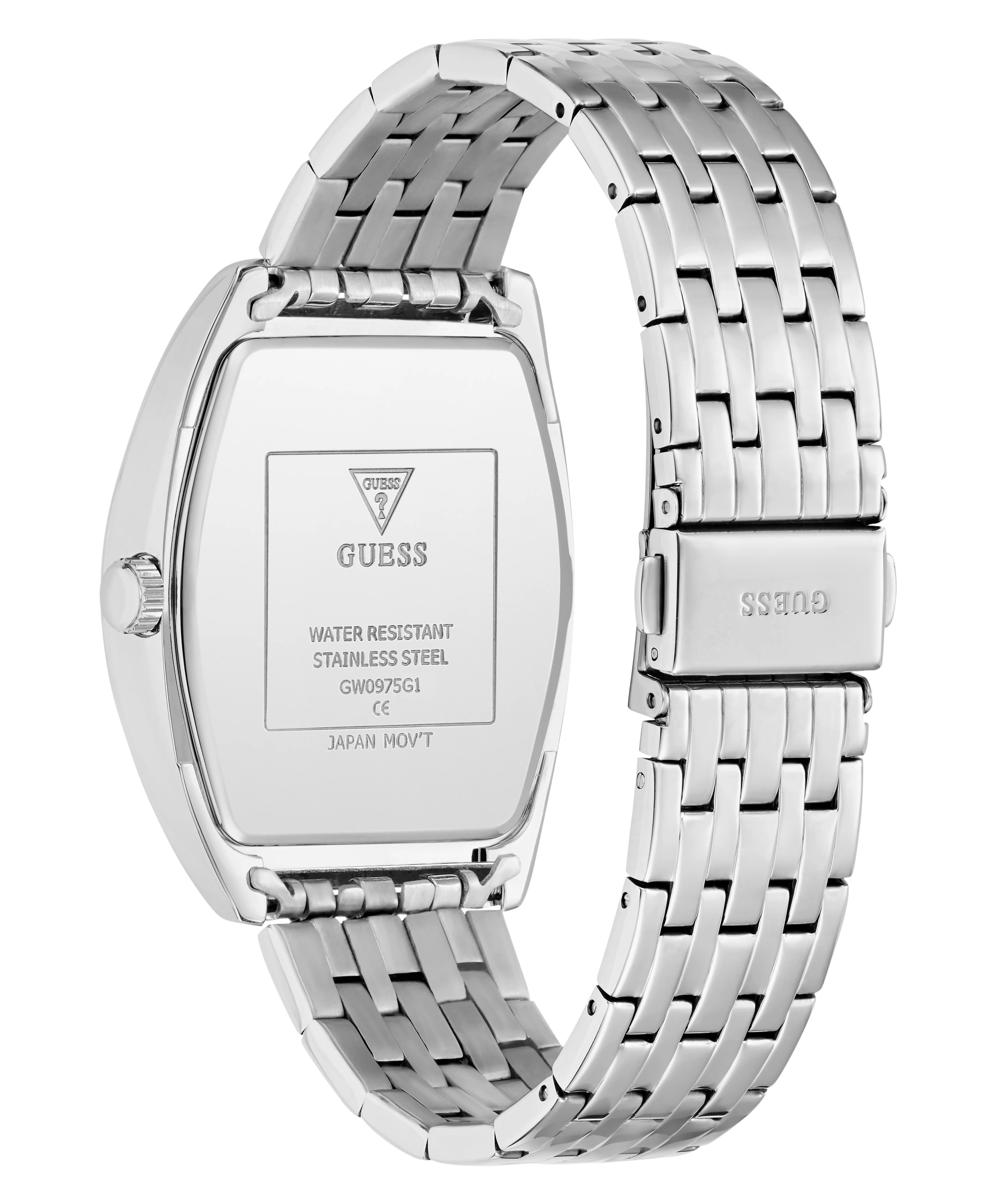 GUESS Mens Silver Tone Multi-function Watch - Image 7