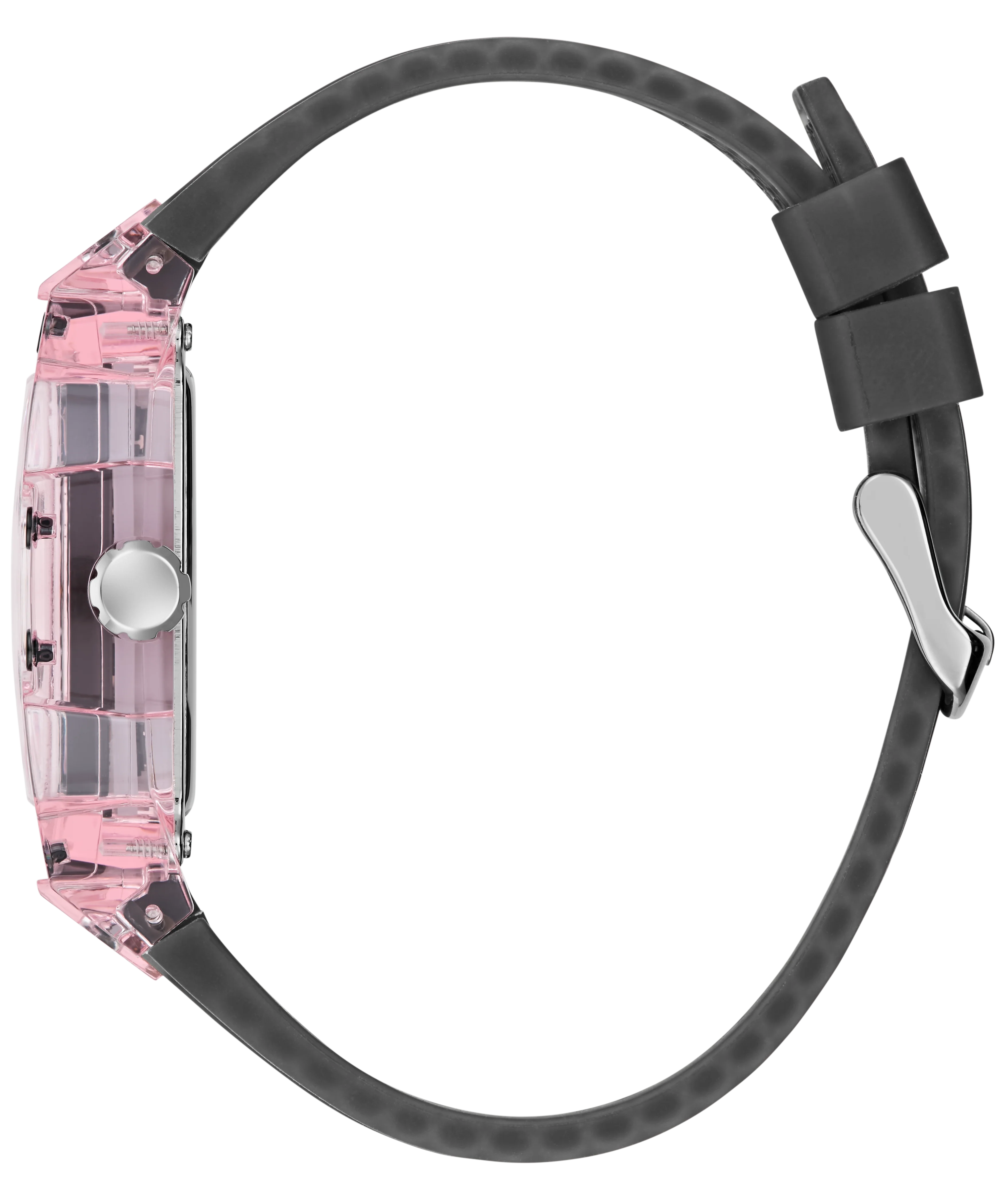 GUESS Mens Sporting Pink Black Multi-function Watch - Image 8