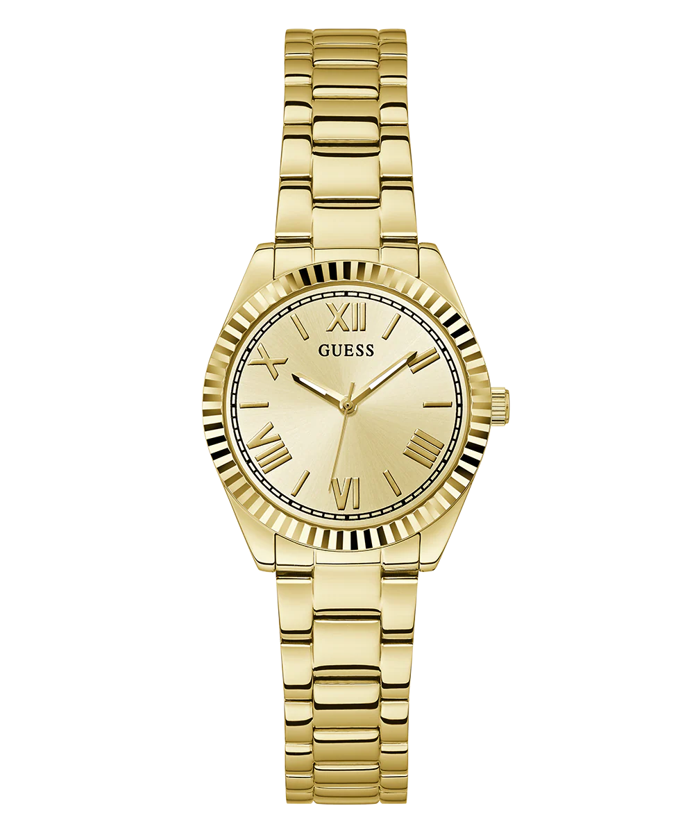 GUESS Mini Luna Ladies Gold Tone Analog Watch - Image 6