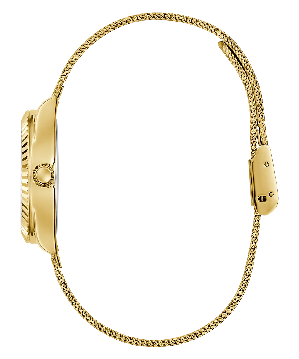 GUESS Mini Luna Ladies Gold Tone Analog Watch - Image 8