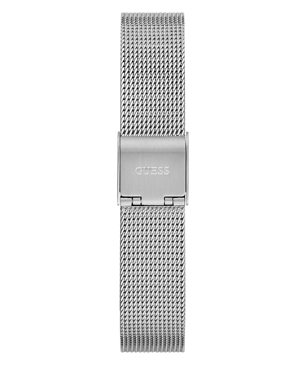 GUESS Mini Luna Ladies Silver Tone Analog Watch - Image 9