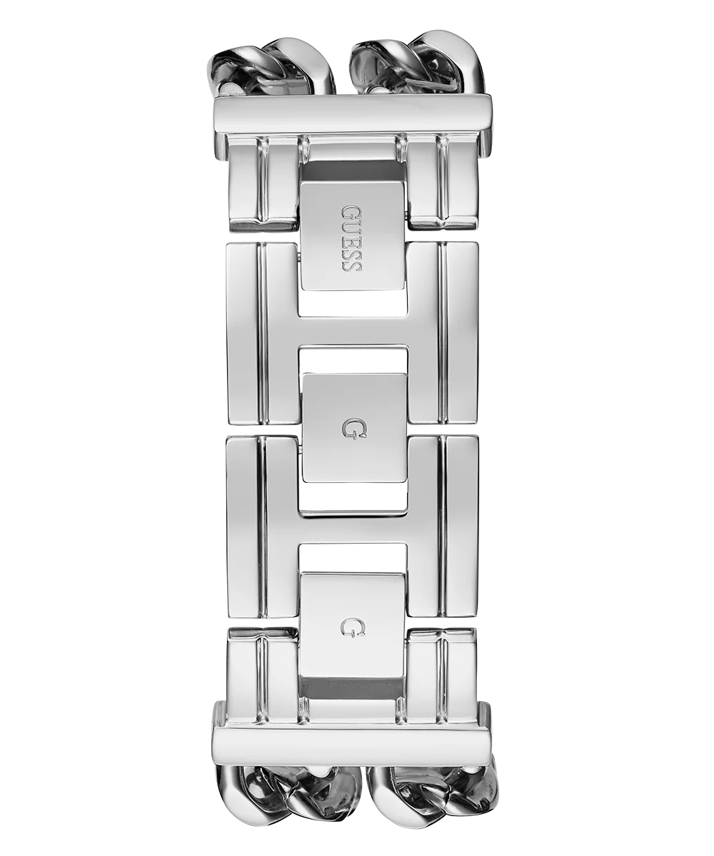 GUESS Mod Heavy Metal Ladies Silver Tone Analog Watch - Image 5