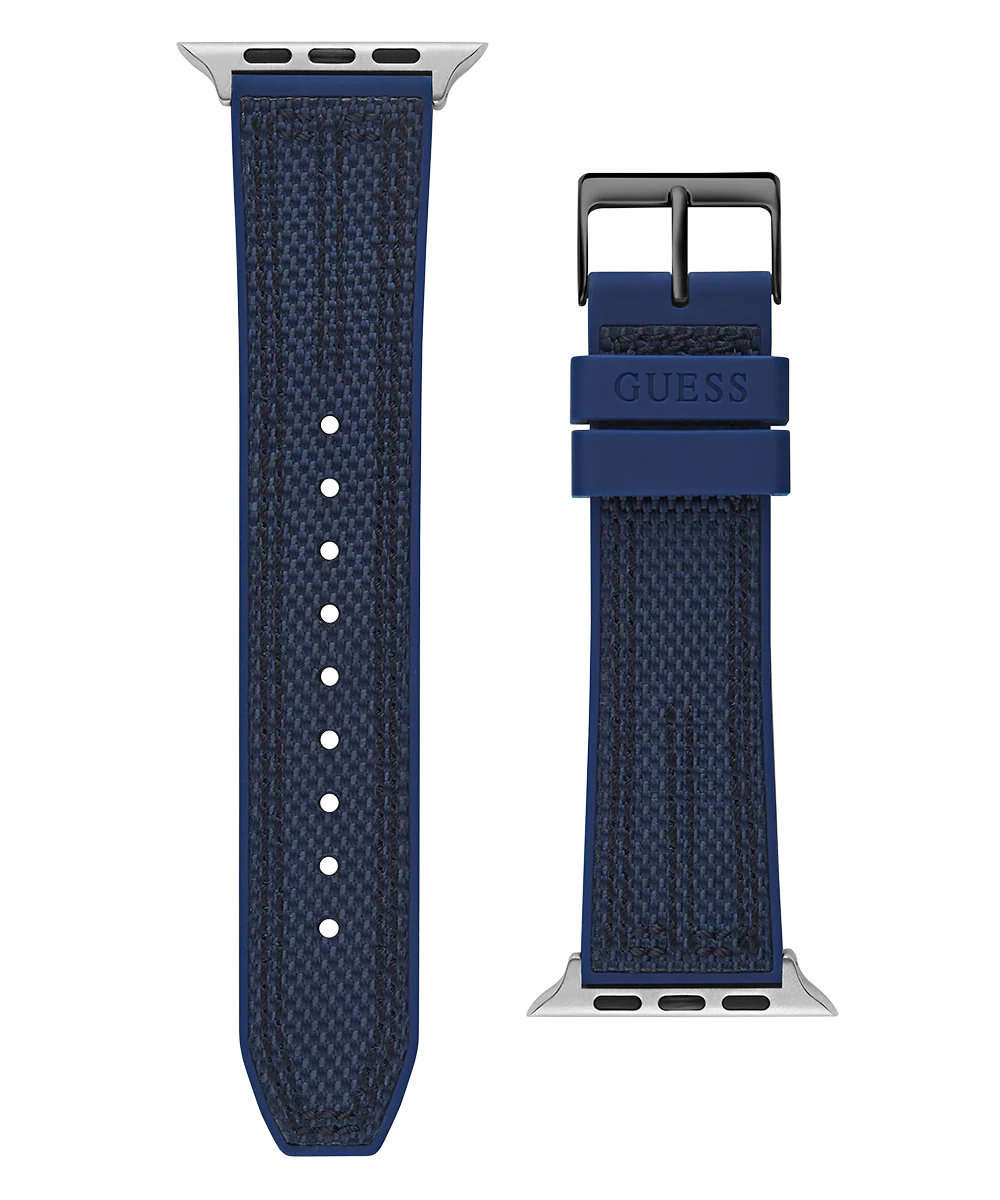 GUESS Nylon on Silicone Band for Apple 42-44 mm Watch - Image 4