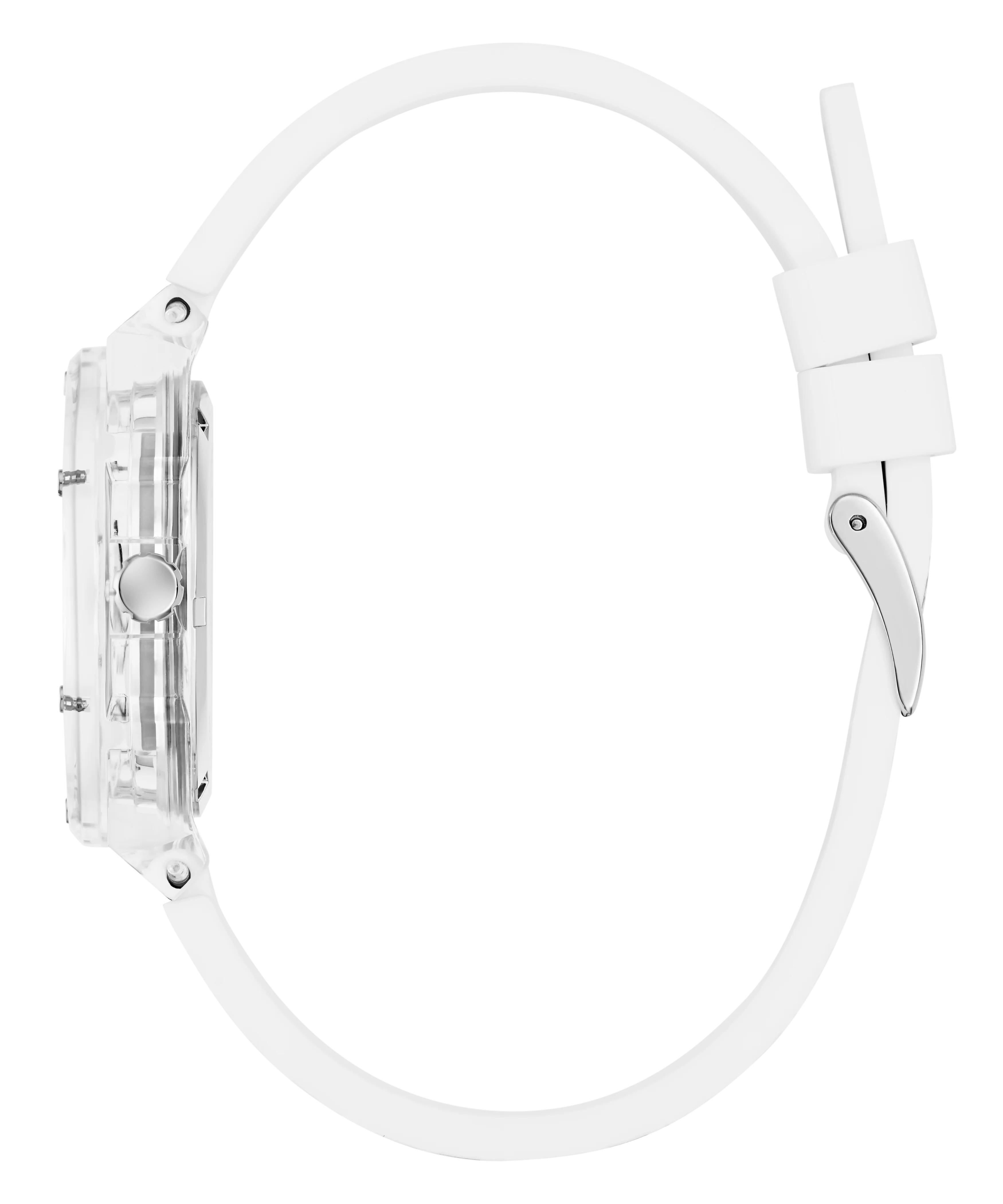 GUESS Pride Limited Edition Ladies Rainbow Clear Analog Watch - Image 8