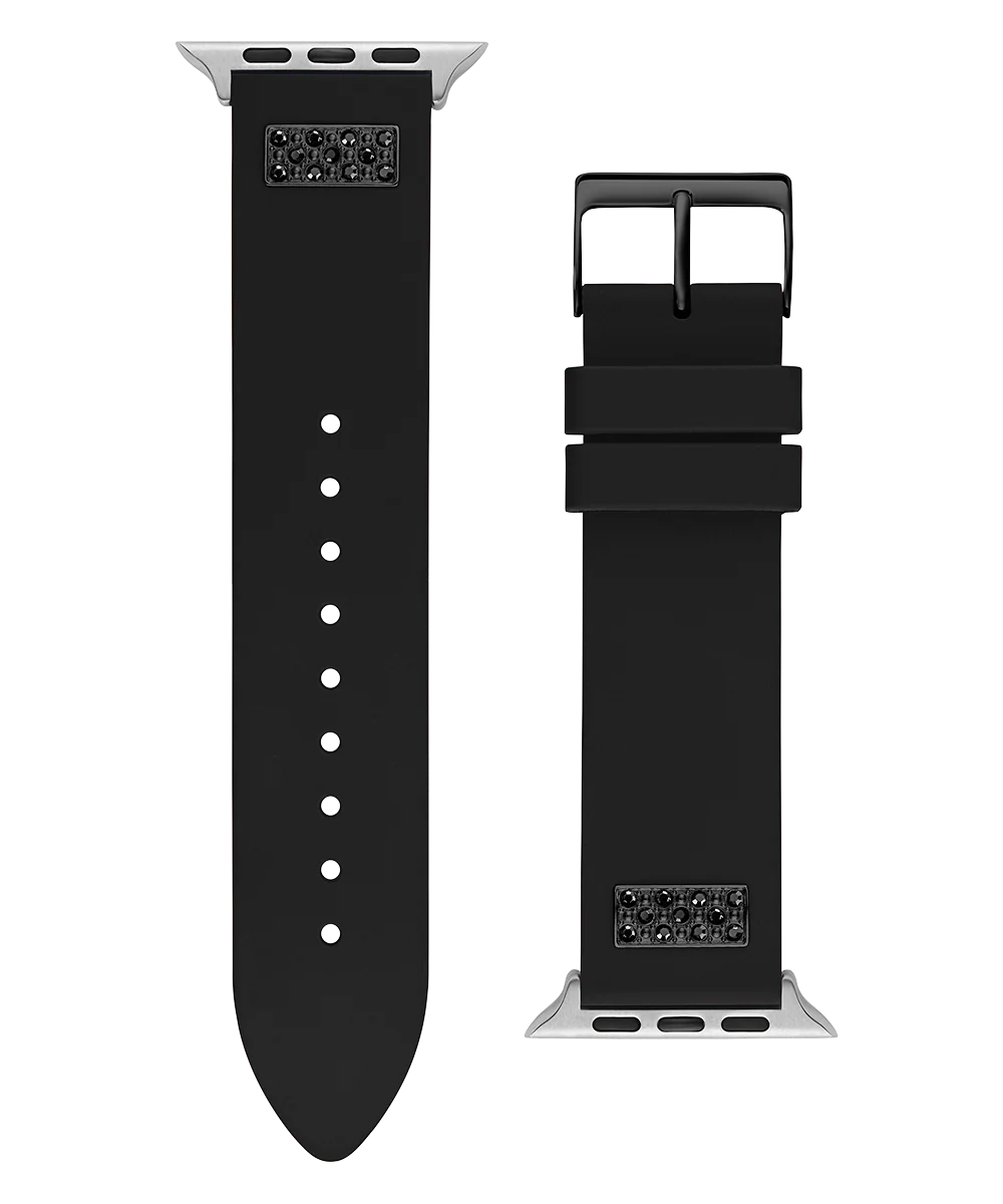 GUESS Silcone Band with Crystal inserts for Apple 42-44 mm Watch - Image 4