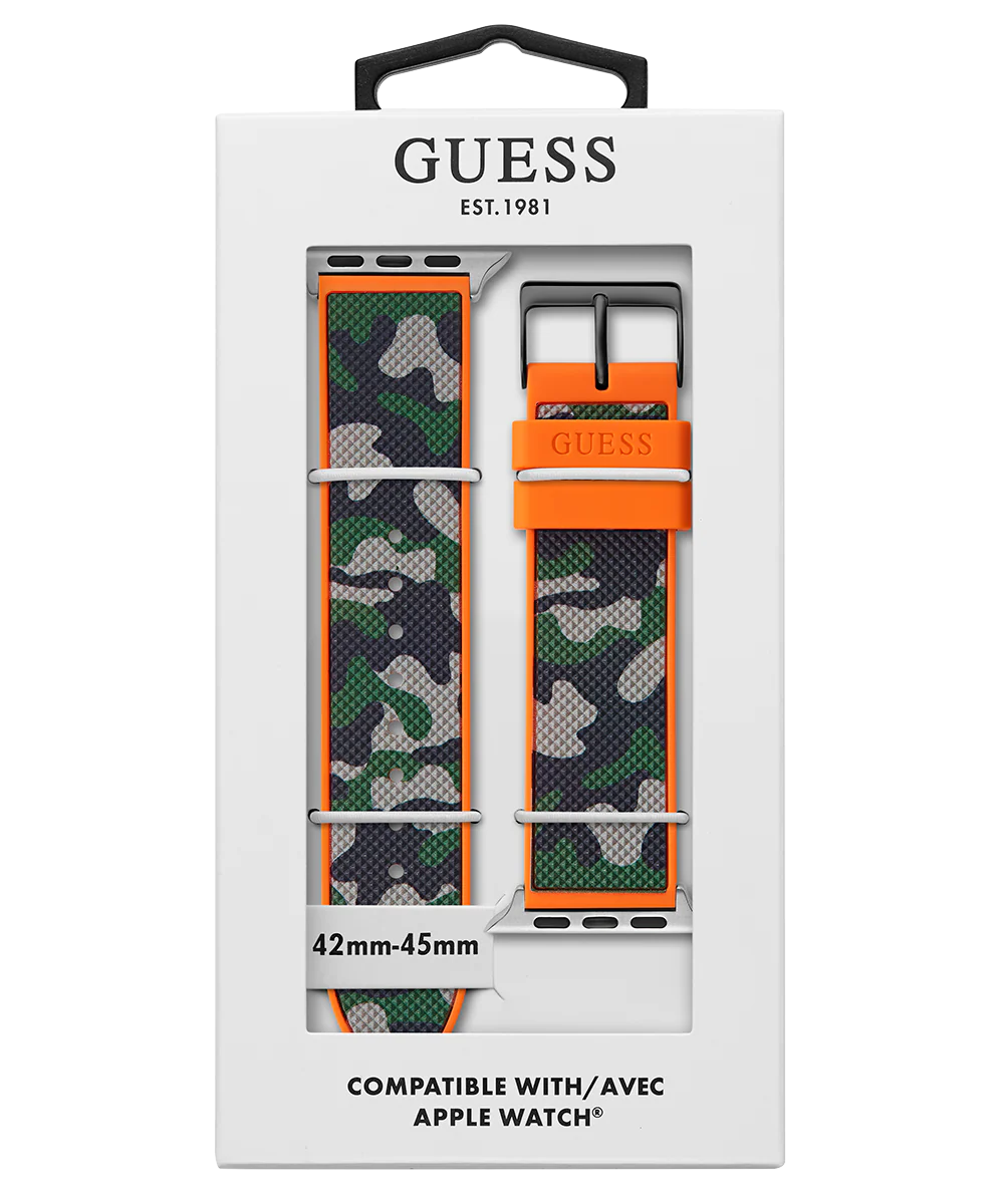 GUESS Silicone FLEX Band for Apple 42-44 mm Watch - Image 7