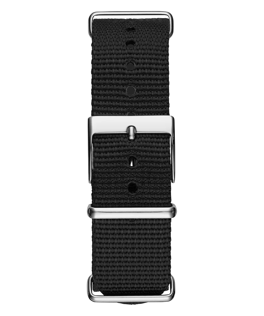 LIMITED EDITION J BALVIN X AMORE SILVER & NYLON STRAP WATCH - Image 7